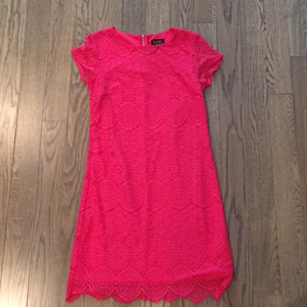 Pinkish salmon color dress